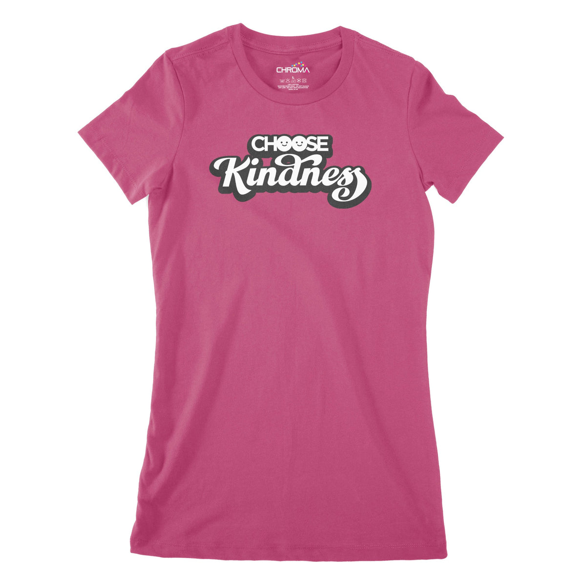 Choose Kindness Women's Classic Fitted T-Shirt Chroma Clothing