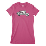 Choose Kindness Women's Classic Fitted T-Shirt Chroma Clothing