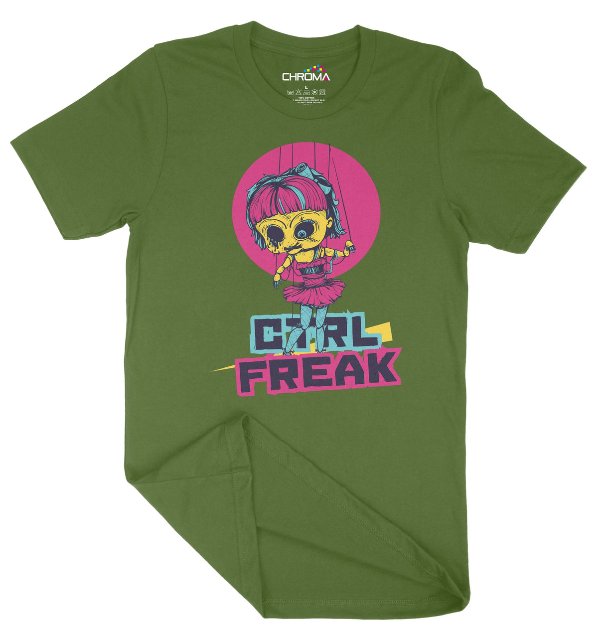 Control Freak Unisex Adult T-Shirt | Premium Quality Streetwear Chroma Clothing