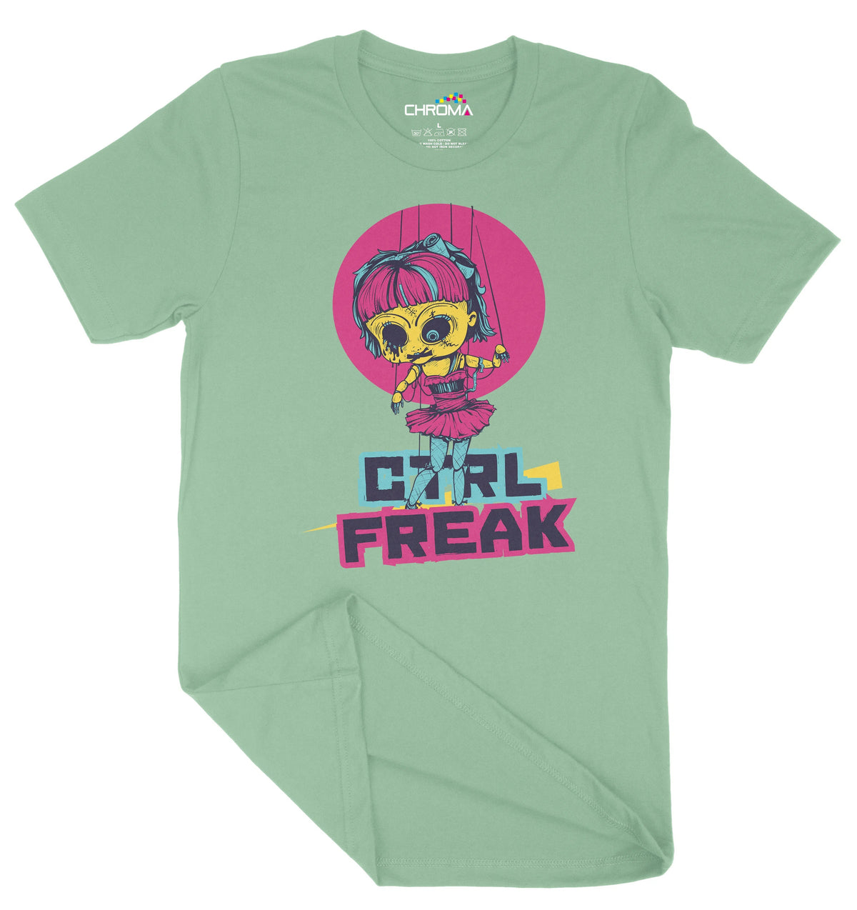 Control Freak Unisex Adult T-Shirt | Premium Quality Streetwear Chroma Clothing