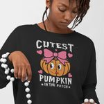 Cutest Pumpkin In The Patch | Halloween Unisex Adult Sweatshirt | Prem Chroma Clothing
