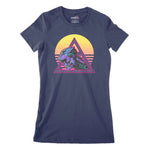 Cyborg Head Cyberpunk Women's Classic Fitted T-Shirt | Premium Quality Chroma Clothing