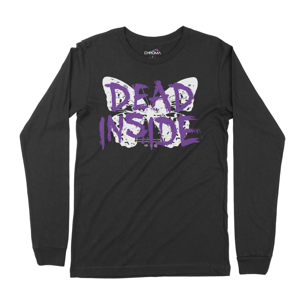Dead Inside | Long-Sleeve T-Shirt | Premium Quality Streetwear Chroma Clothing