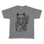 Demon Kitten Halloween Kids T-Shirt | Premium Halloween Clothing Chroma Clothing