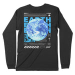 Earth | Back Print | Long-Sleeve T-Shirt | Premium Quality Streetwear Chroma Clothing