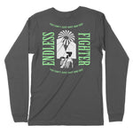 Endless Fighter | Back Print | Long-Sleeve T-Shirt | Premium Quality S Chroma Clothing