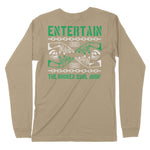 Entertain The Soul | Back Print | Long-Sleeve T-Shirt | Premium Qualit Chroma Clothing