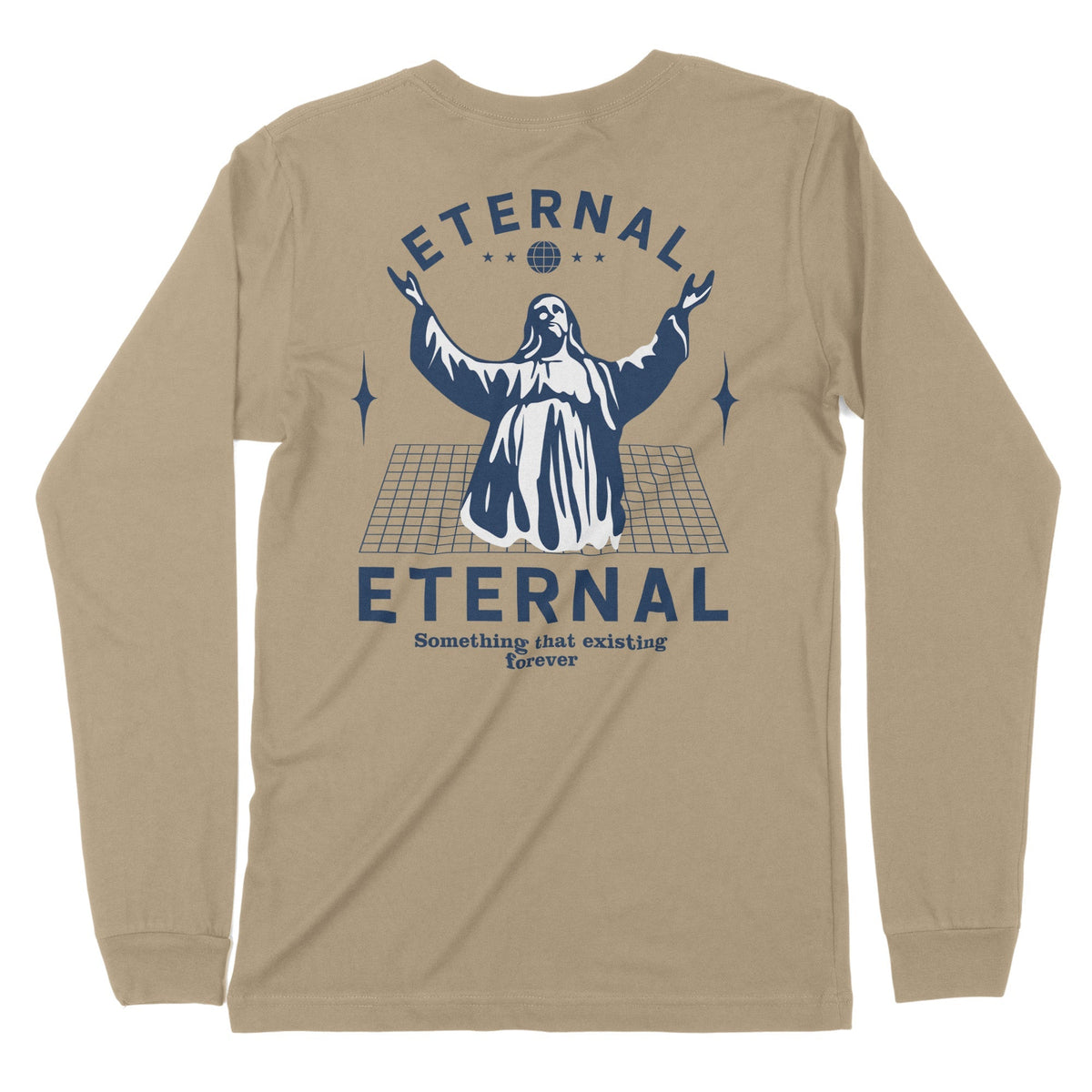 Eternal | Back Print | Long-Sleeve T-Shirt | Premium Quality Streetwea Chroma Clothing