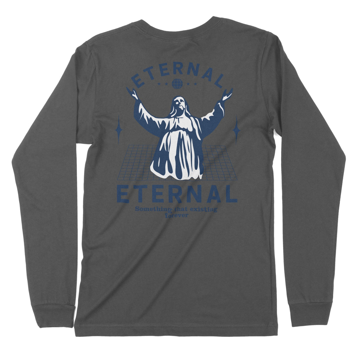 Eternal | Back Print | Long-Sleeve T-Shirt | Premium Quality Streetwea Chroma Clothing