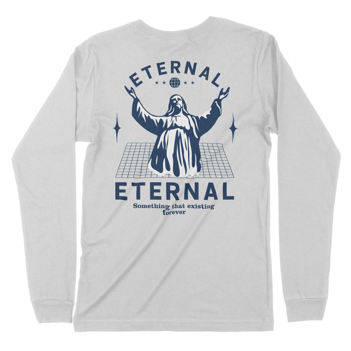 Eternal | Back Print | Long-Sleeve T-Shirt | Premium Quality Streetwea Chroma Clothing