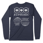 Euphoric | Back Print | Long-Sleeve T-Shirt | Premium Quality Streetwe Chroma Clothing