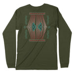 Exotic Sanctuary | Back Print | Long-Sleeve T-Shirt | Premium QualityChroma Clothing