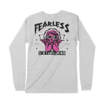 Fearless State Of Mind | Back Print | Long-Sleeve T-Shirt | Premium Qu Chroma Clothing
