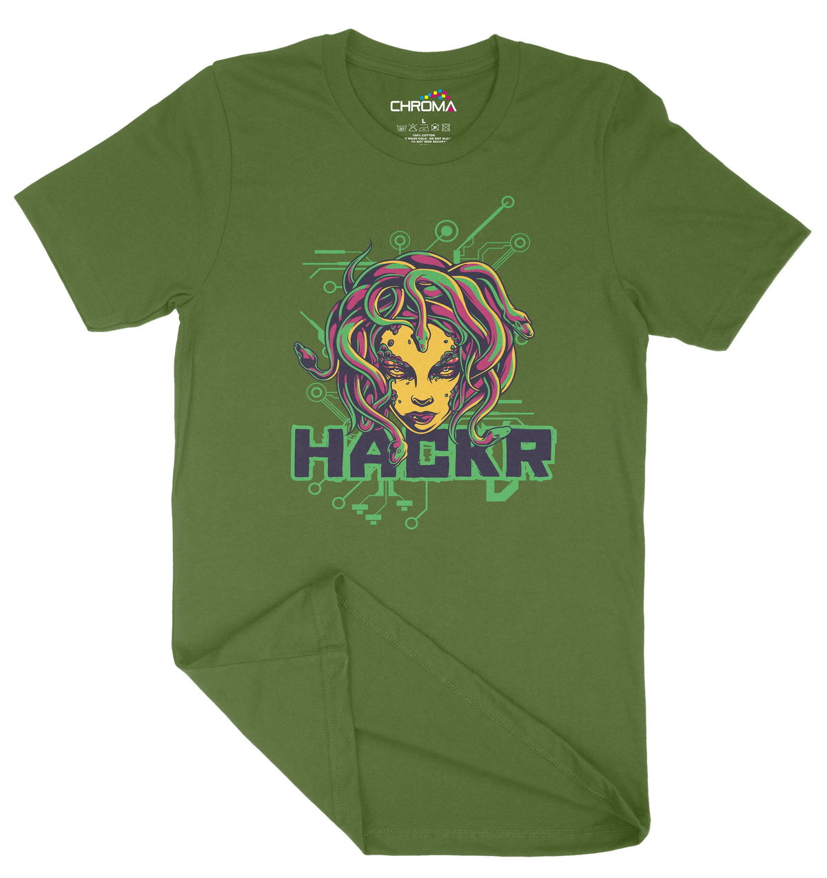 Hackr Gaming Unisex Adult T-Shirt | Premium Quality Streetwear Chroma Clothing