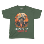 Halloween Is Coming Kids T-Shirt | Premium Halloween Clothing Chroma Clothing