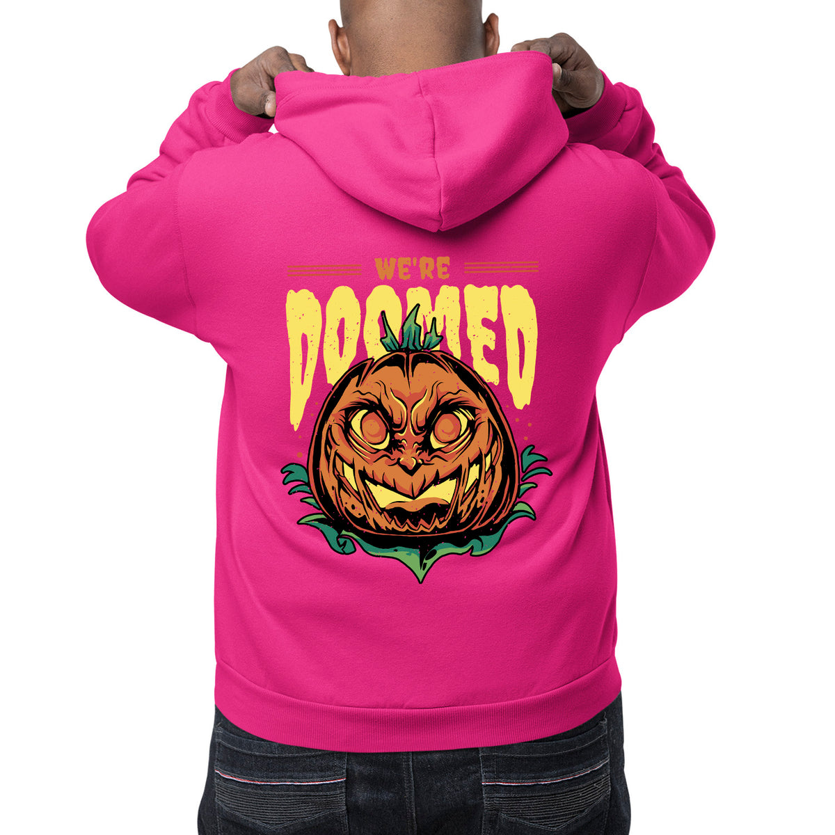 We Are Doomed Unisex Adult Pullover Hoodie | Premium Halloween Clothing