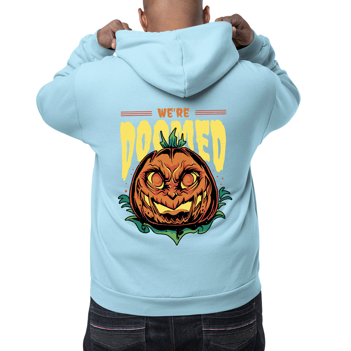 We Are Doomed Unisex Adult Pullover Hoodie | Premium Halloween Clothing
