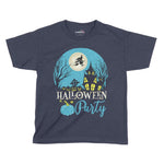 Halloween Pumpkin Party Kids T-Shirt | Premium Halloween Clothing Chroma Clothing