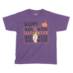 Happy Halloween Pumpkin Kids T-Shirt | Premium Halloween Clothing Chroma Clothing