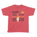 Happy Halloween Pumpkin Kids T-Shirt | Premium Halloween Clothing Chroma Clothing
