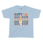 Happy Halloween Pumpkin Kids T-Shirt | Premium Halloween Clothing Chroma Clothing