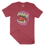Horror Teeth Unisex Adult T-Shirt | Premium Halloween Clothing Chroma Clothing