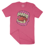 Horror Teeth Unisex Adult T-Shirt | Premium Halloween Clothing Chroma Clothing