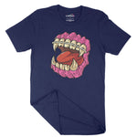 Horror Teeth Unisex Adult T-Shirt | Premium Halloween Clothing Chroma Clothing
