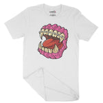 Horror Teeth Unisex Adult T-Shirt | Premium Halloween Clothing Chroma Clothing
