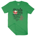 Hot Cocoa Cosy Blankets & Movies | Unisex Christmas T-Shirt Chroma Clothing