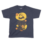 I Am Evil Stop Laughing Halloween Kids T-Shirt | Premium Halloween Clo Chroma Clothing