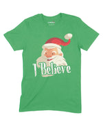 I Believe In Santa Unisex Adult T-Shirt Chroma Clothing