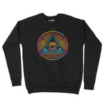 Illuminati Eye Of God Unisex Adult Sweatshirt Chroma Clothing