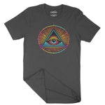Illuminati Eye Of God Unisex Adult T-Shirt Chroma Clothing