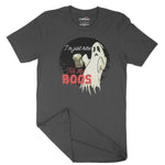 I'M Just Here For The Boo's Unisex Adult T-Shirt | Premium Halloween C Chroma Clothing
