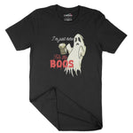 I'M Just Here For The Boo's Unisex Adult T-Shirt | Premium Halloween C Chroma Clothing