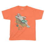 Laidback Mummy Halloween Kids T-Shirt | Premium Halloween Clothing Chroma Clothing