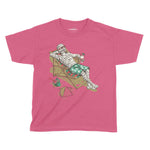 Laidback Mummy Halloween Kids T-Shirt | Premium Halloween Clothing Chroma Clothing