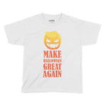 Make Halloween Great Again Kids T-Shirt | Premium Halloween Clothing Chroma Clothing