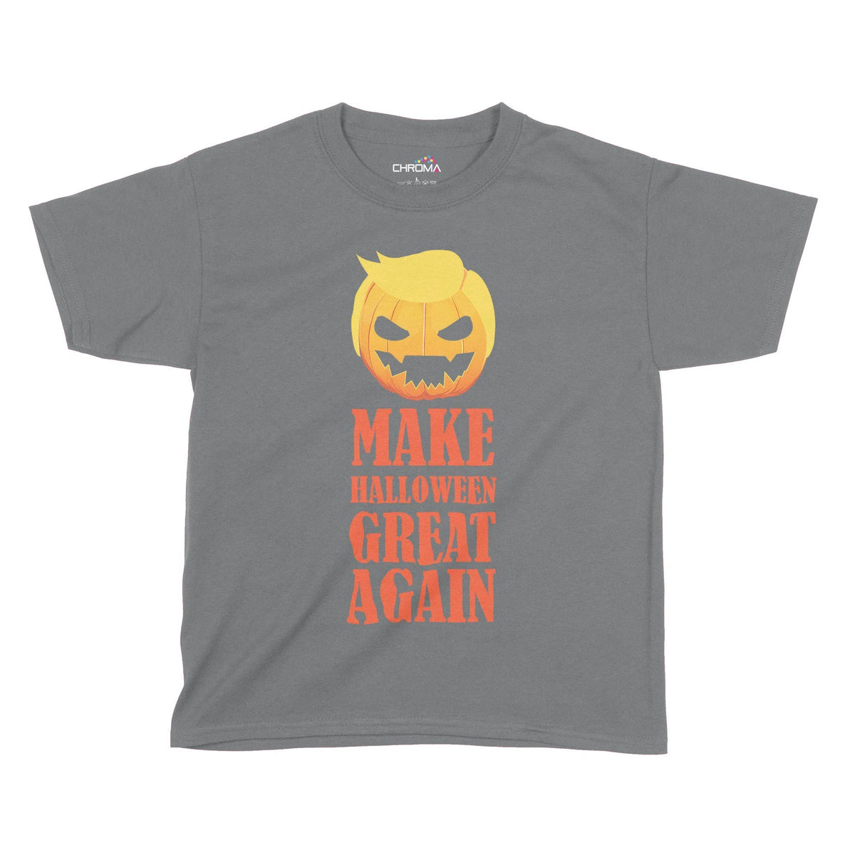 Make Halloween Great Again Kids T-Shirt | Premium Halloween Clothing Chroma Clothing