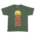 Make Halloween Great Again Kids T-Shirt | Premium Halloween Clothing Chroma Clothing