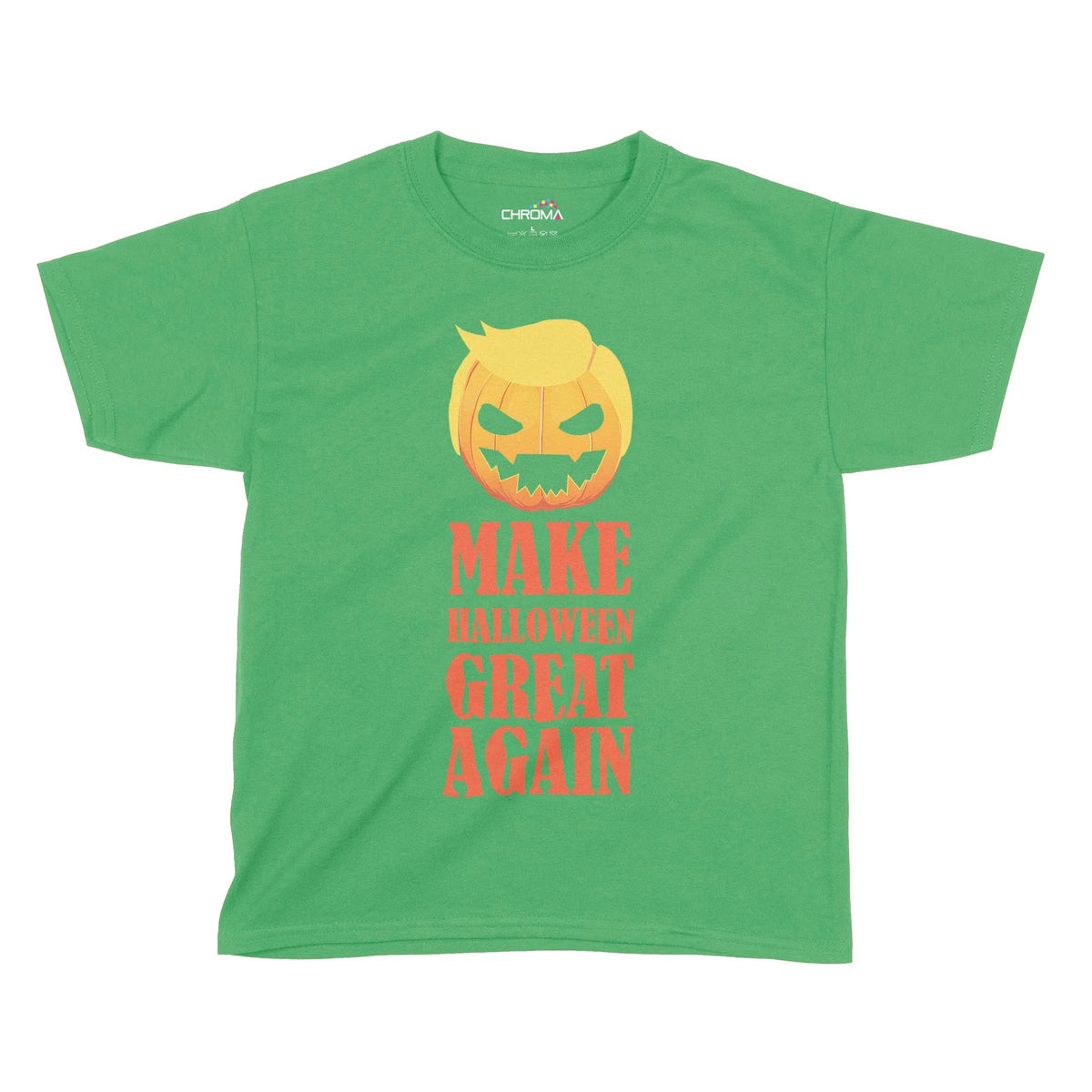Make Halloween Great Again Kids T-Shirt | Premium Halloween Clothing Chroma Clothing