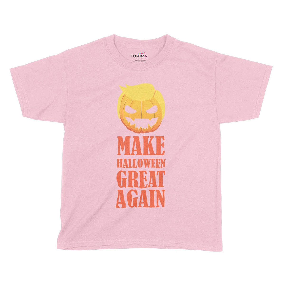 Make Halloween Great Again Kids T-Shirt | Premium Halloween Clothing Chroma Clothing