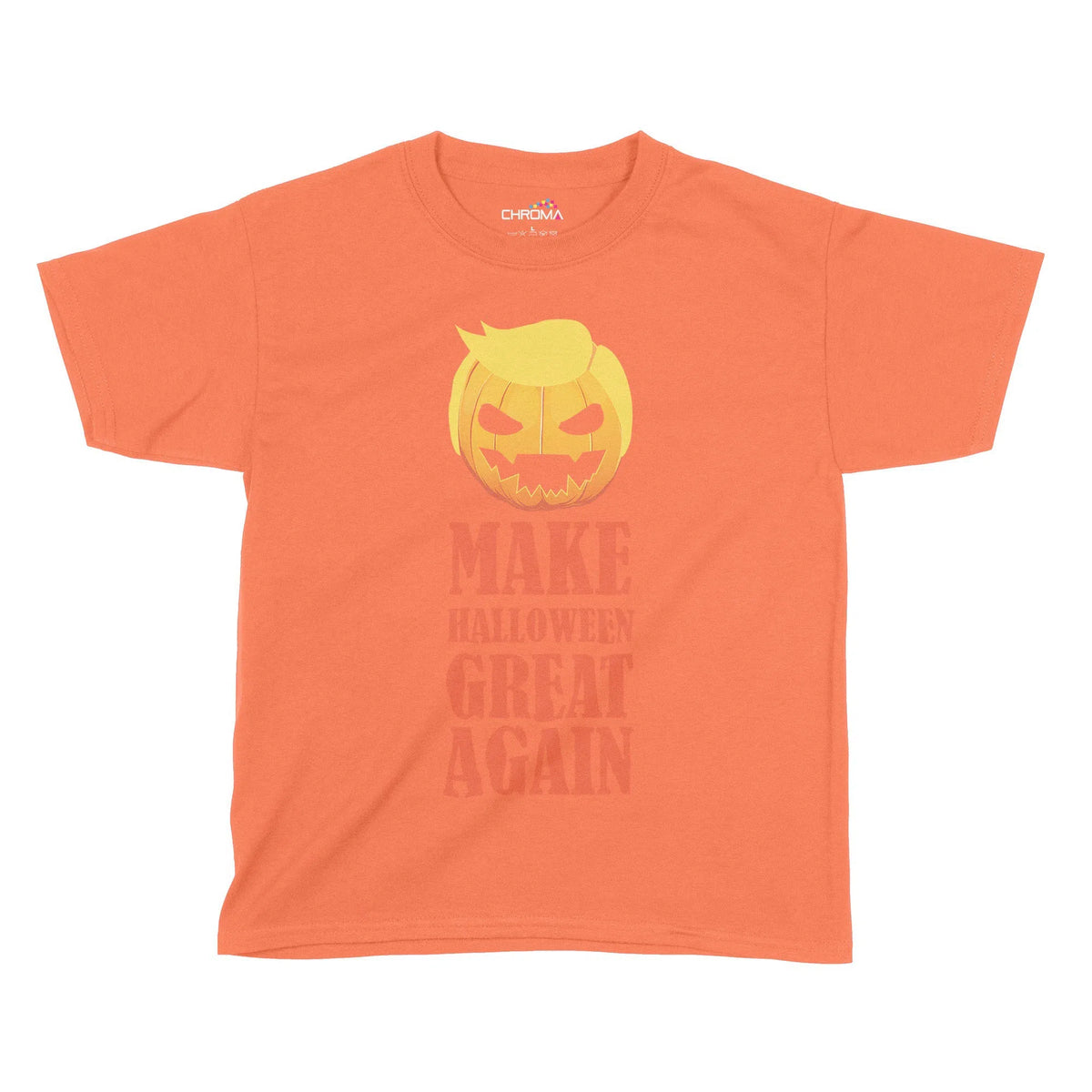 Make Halloween Great Again Kids T-Shirt | Premium Halloween Clothing Chroma Clothing