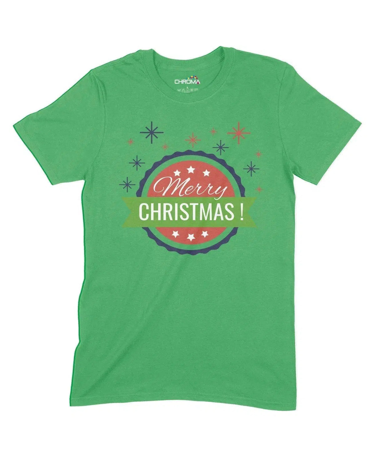 Merry Christmas! Unisex Adult T-Shirt Chroma Clothing