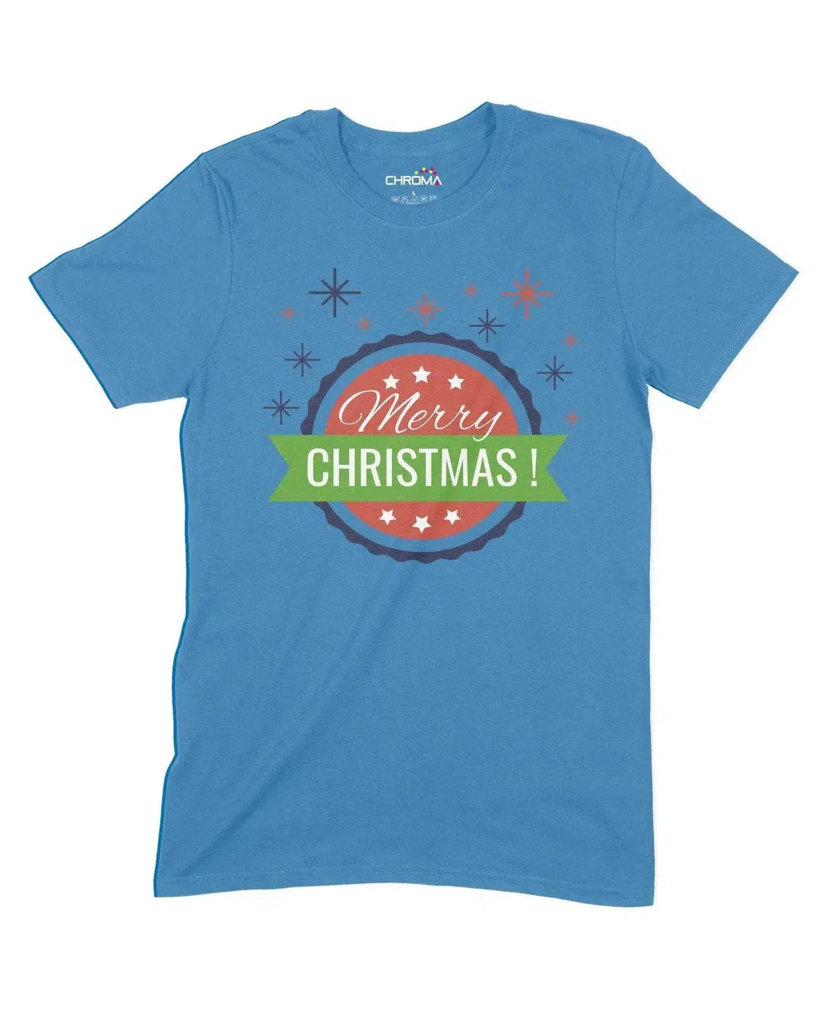 Merry Christmas! Unisex Adult T-Shirt Chroma Clothing