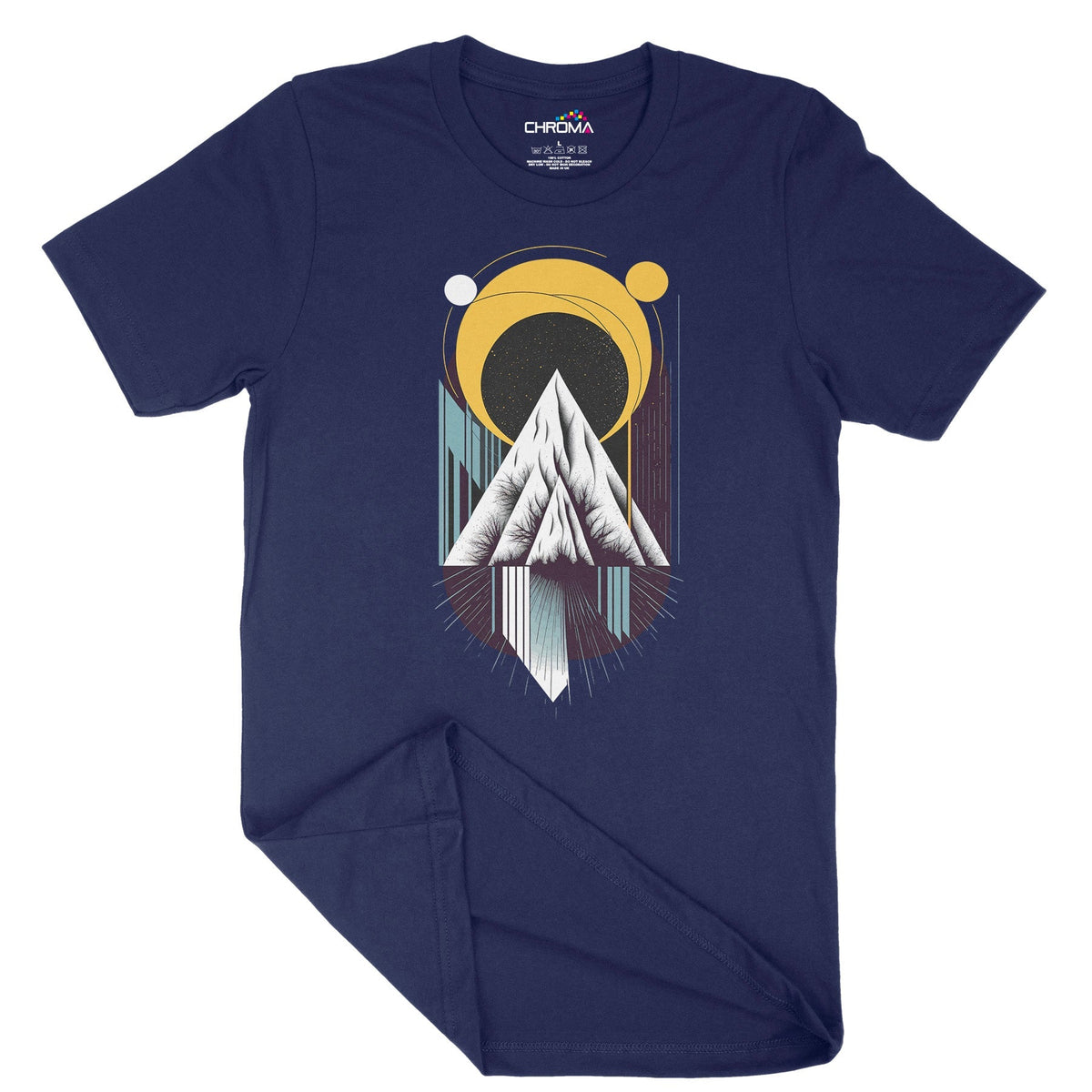 Modern Minimilist Unisex Adult T-Shirt Chroma Clothing