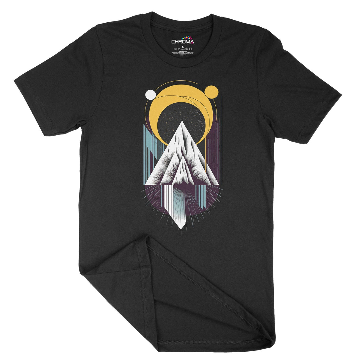 Modern Minimilist Unisex Adult T-Shirt Chroma Clothing