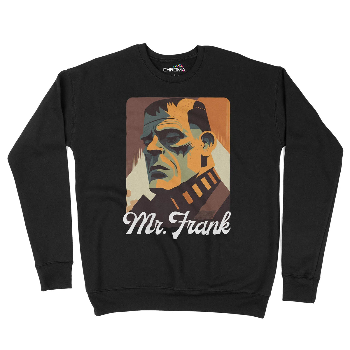 Mr Frank Frankenstein Halloween Unisex Adult Sweatshirt | Premium Hall Chroma Clothing