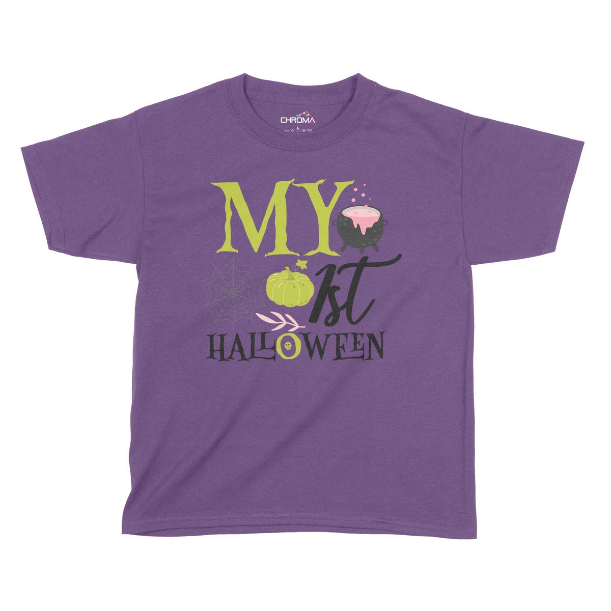 My First Halloween Kids T-Shirt | Premium Halloween Clothing Chroma Clothing